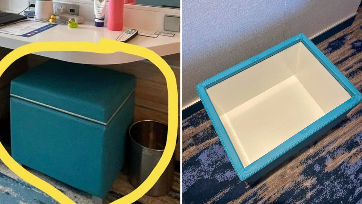 Carnival Cruise Line Cabin Stool