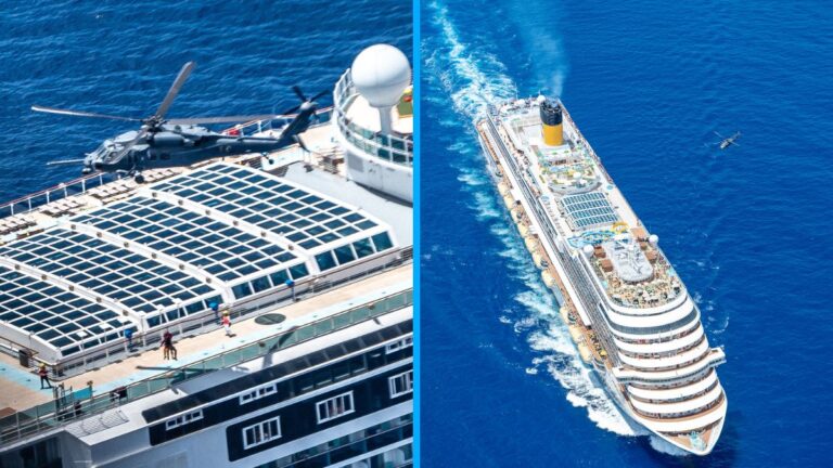 US Air Force Makes Long-Range Airlift From Carnival Cruise Ship