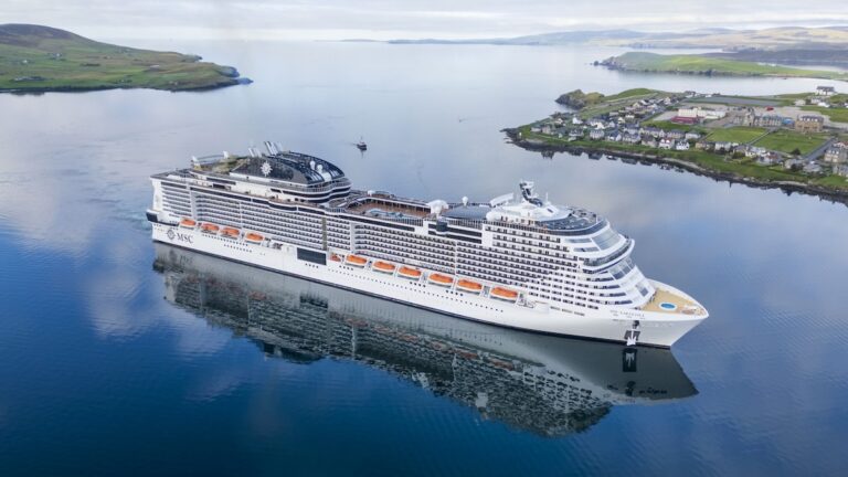 Largest Cruise Ship to Visit Scottish Port Breaks Six-Year Record