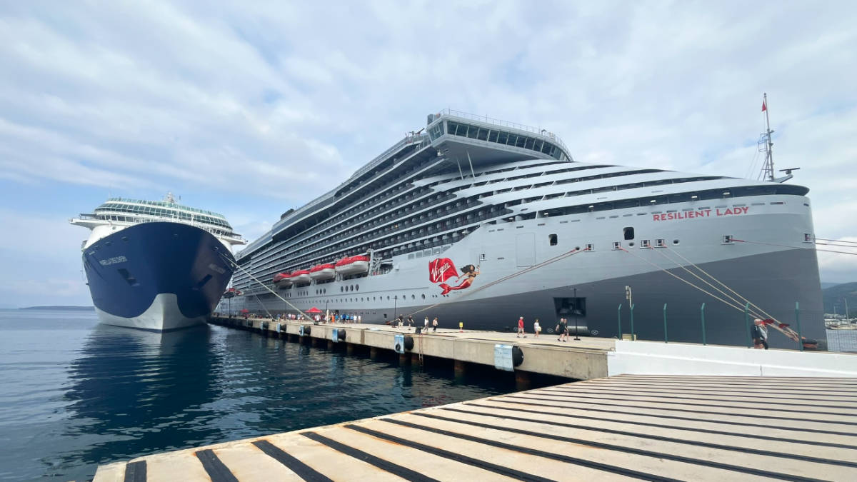 Cruise Port Welcomes Two Ships Simultaneously as Season Gets Going - Vimarsana News