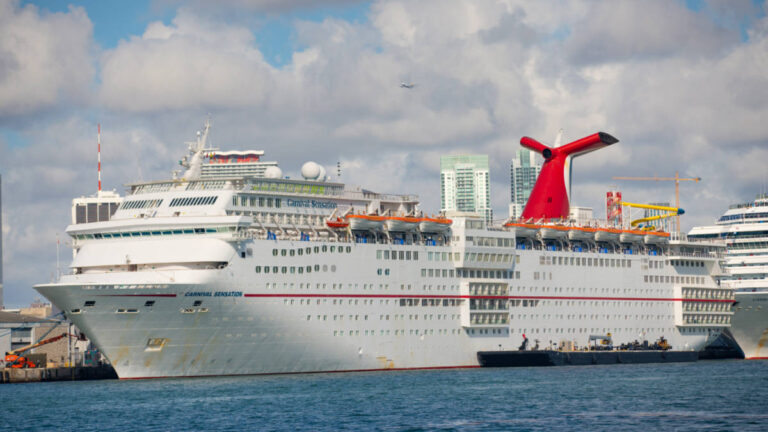 Looking Back at the Former Carnival Sensation Cruise Ship