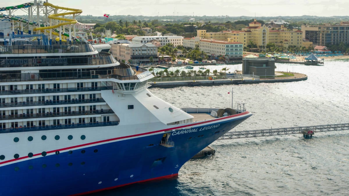 Carnival Legend Dry Dock