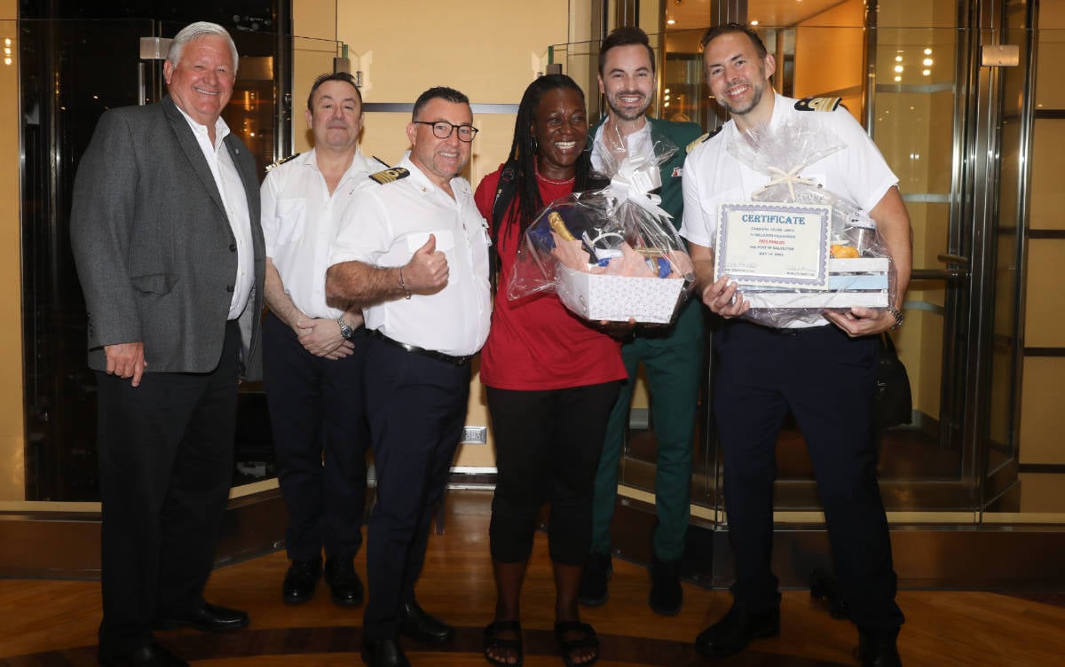 Carnival Celebrates 10 Millionth in Galveston