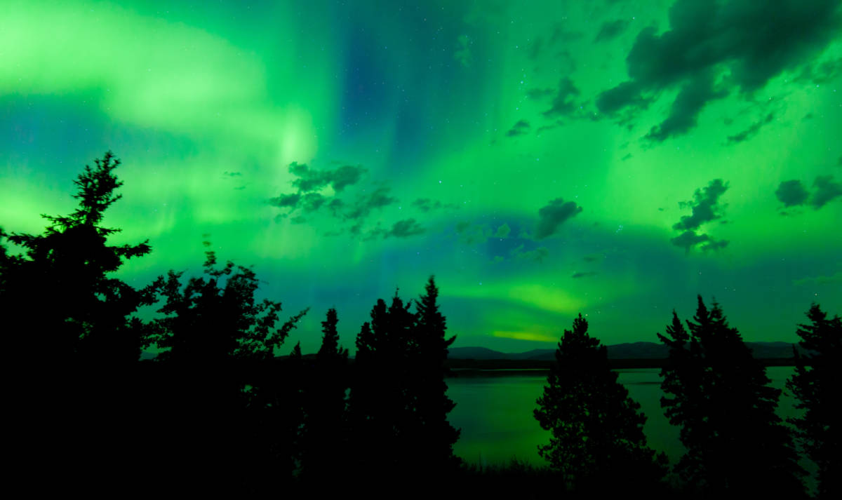 Northern Lights Yukon Territory Canada