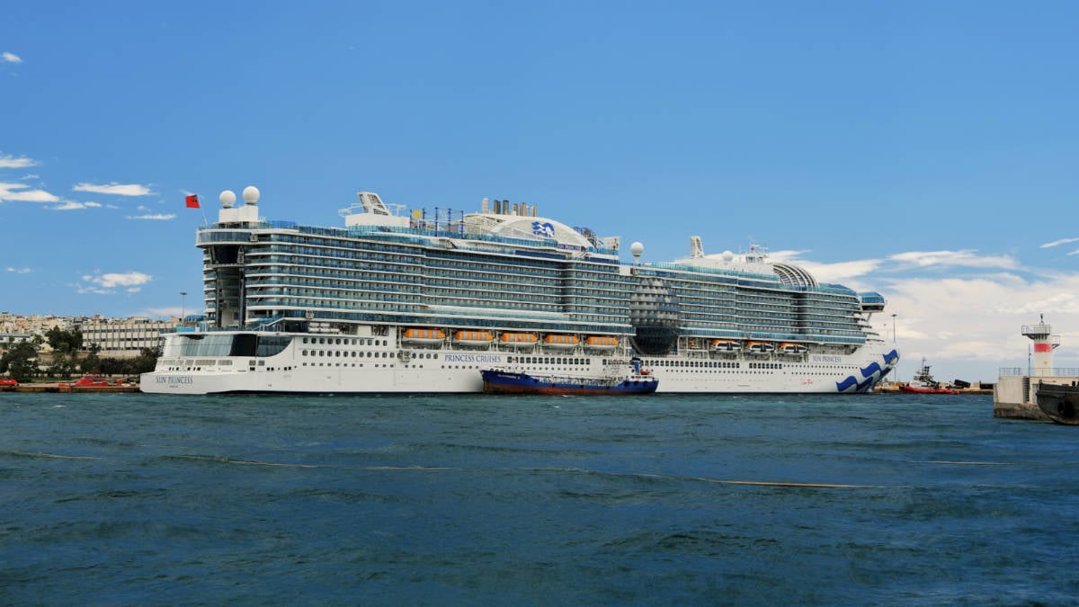 Sun Princess Cruise Ship in Europe