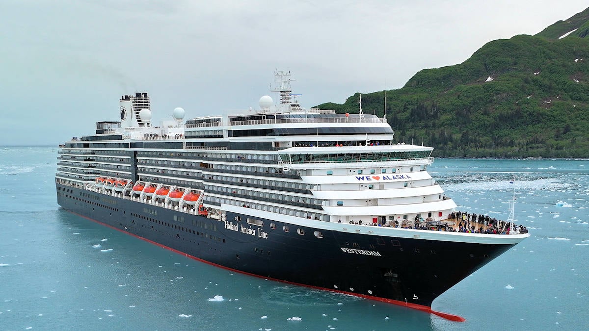 Westerdam in Alaska