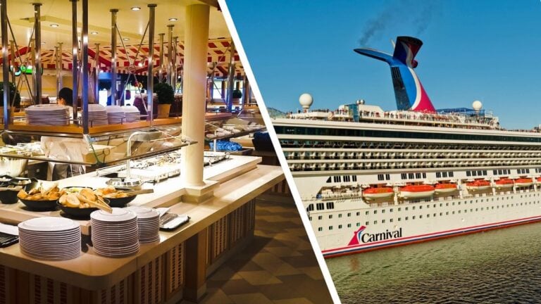 Carnival Cruise Line Answers the Dirty Buffet Plate Question