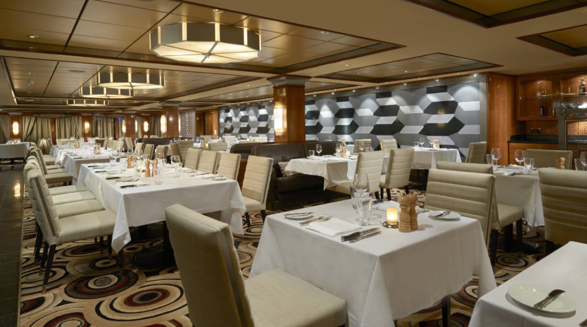 Cagney's Steakhouse on Norwegian Gem