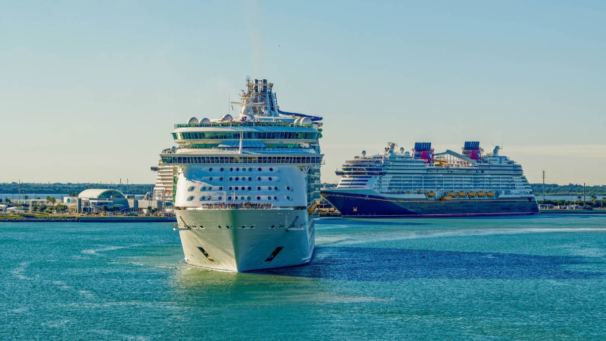 Cruise Ships in Port Canaveral, Florida