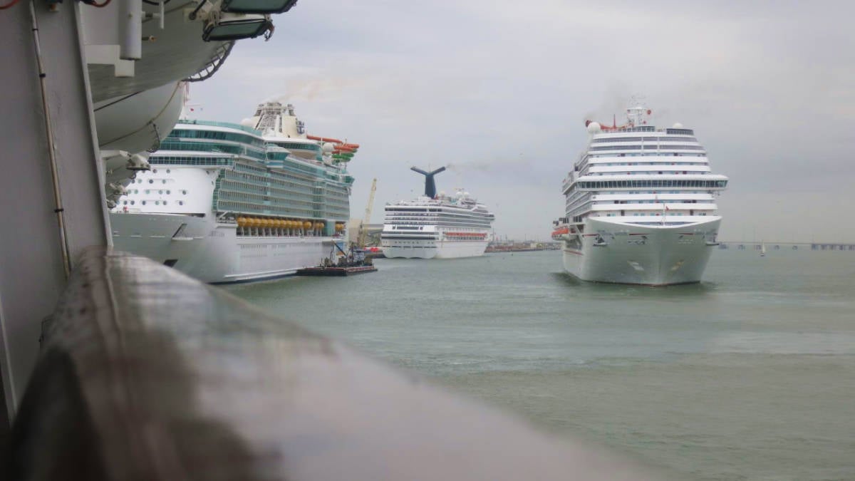 Cruise Ships in Galveston, Texas
