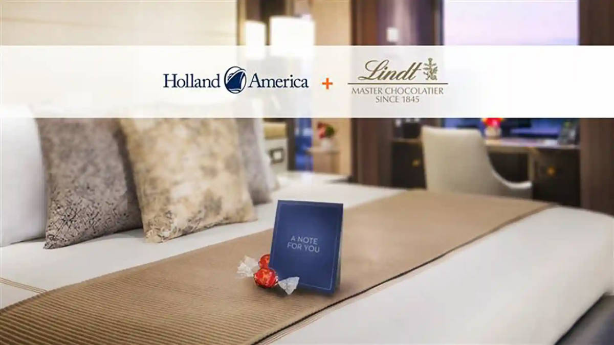 Holland America Line and Lindt Partnership