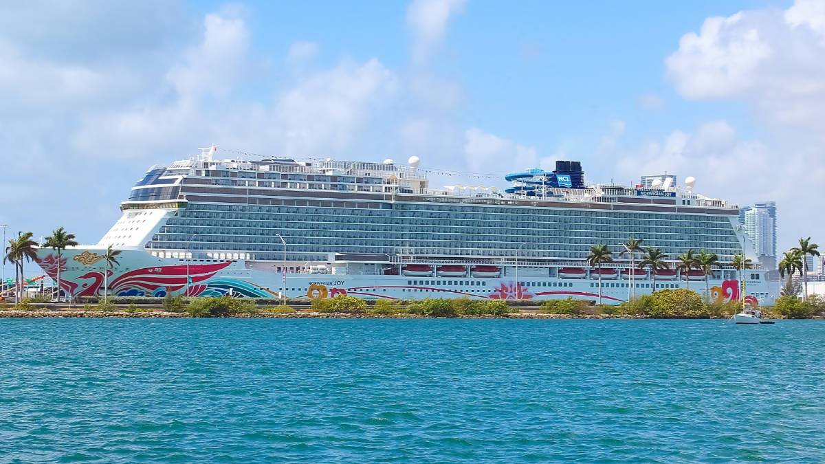 Norwegian Joy Cruise Ship in Miami