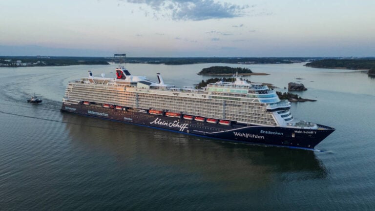 TUI Cruises Takes Delivery of New Ship From Meyer Turku