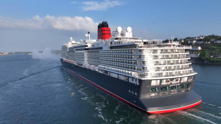 Cunard’s Brand New Cruise Ship Debuts In Irish Port