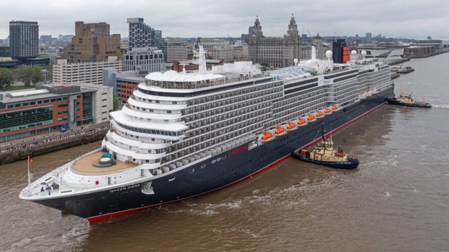 New Era for British Cruise Port, as Cunard's Newest Ship Celebrates