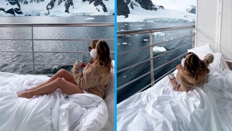 Passenger Scrutinized for Bringing Bed Outdoors on Antarctic Sailing