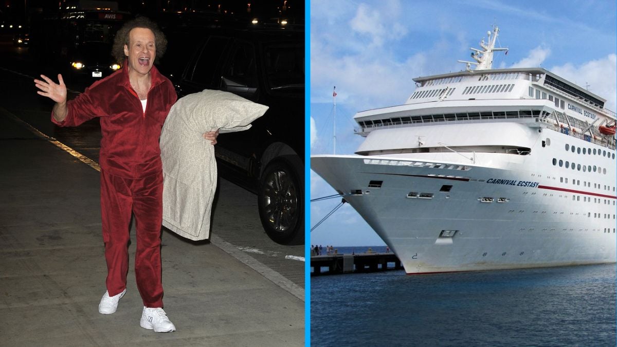 Richard Simmons and Carnival Cruise Line