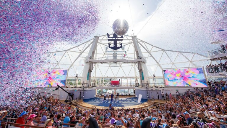 New Utopia of the Seas Officially Named by Meghan Trainer