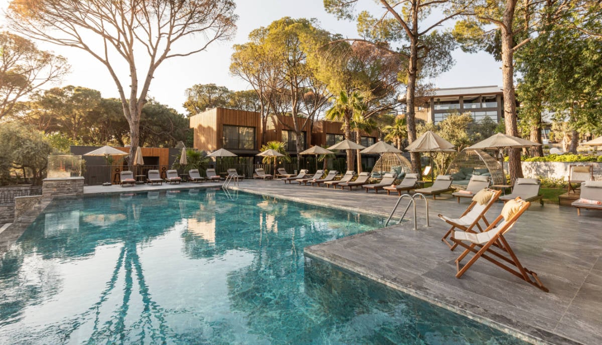 Beach Club in Turkey