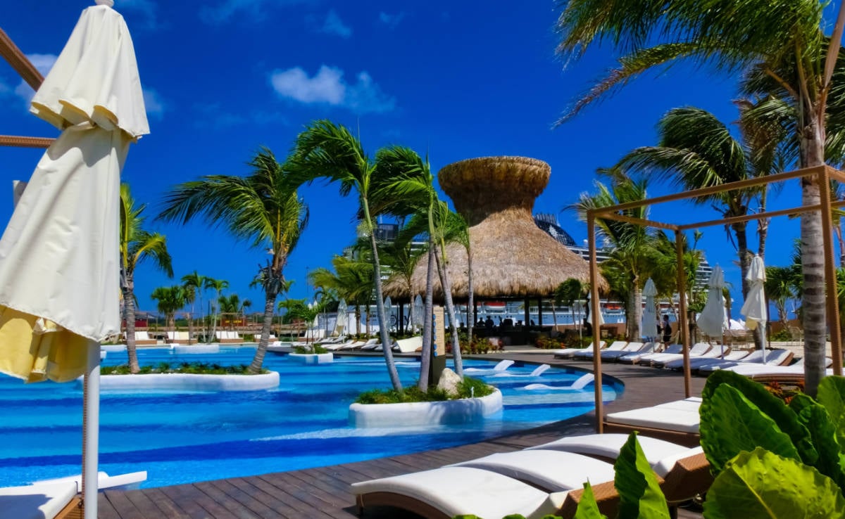 Swimming Pool at the Taino Bay Port Area