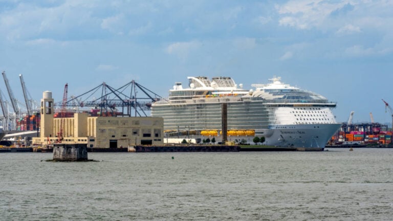 Royal Caribbean Ship Must Depart Early Due to Container Vessel