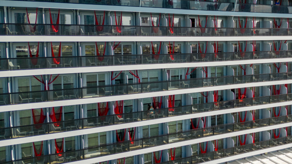 Virgin Voyages' Hammocks