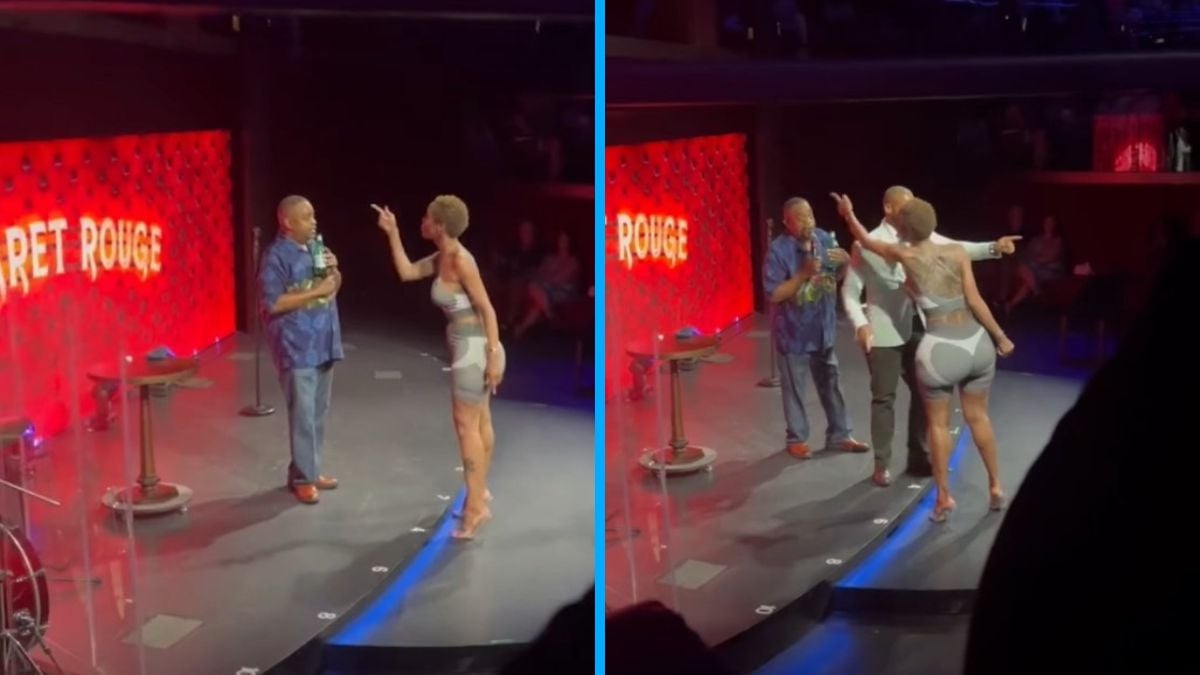 Cruise Passenger Confronts Comedian During Show