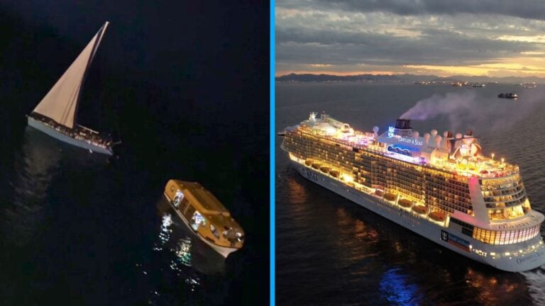 Royal Caribbean Ship Rescues More Than 70 Refugees Overnight