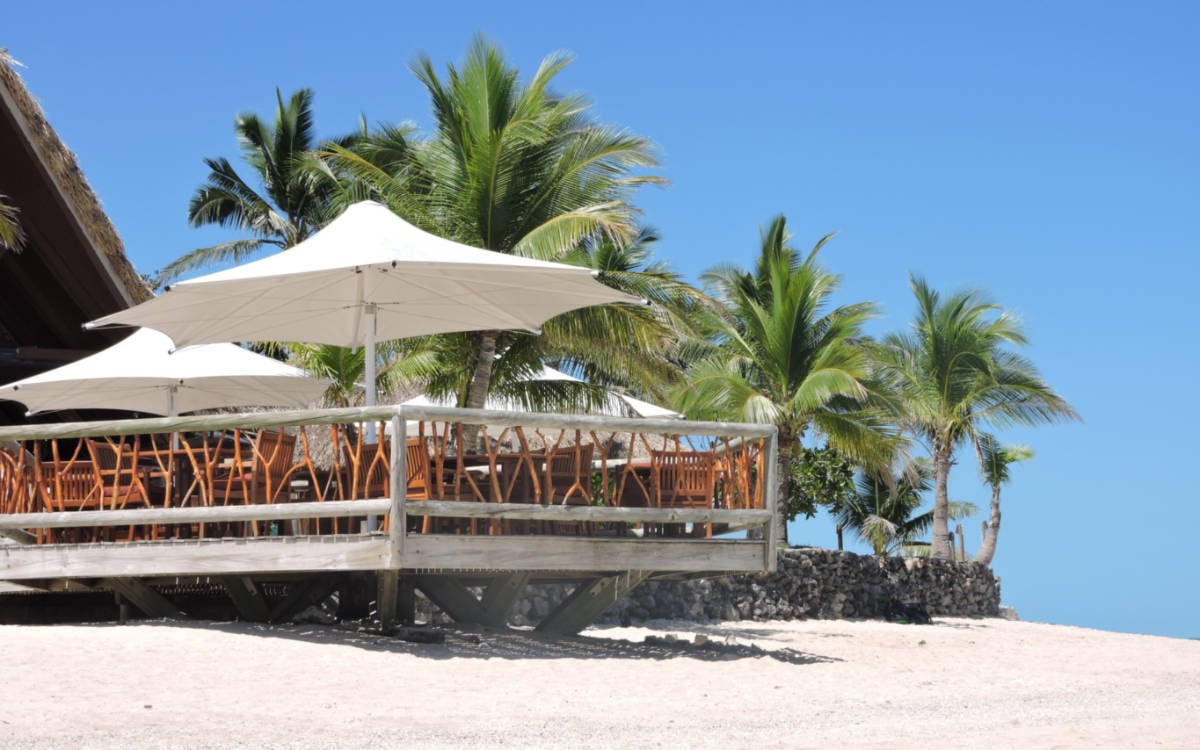 Dining at Castaway Cay