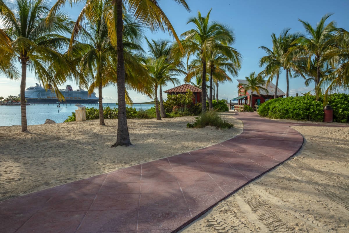 Walking Around Castaway Cay