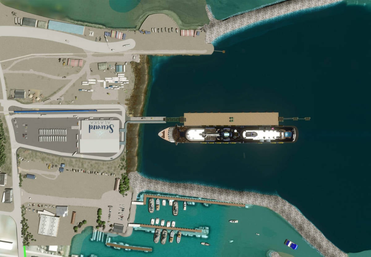 New Seward Cruise Port