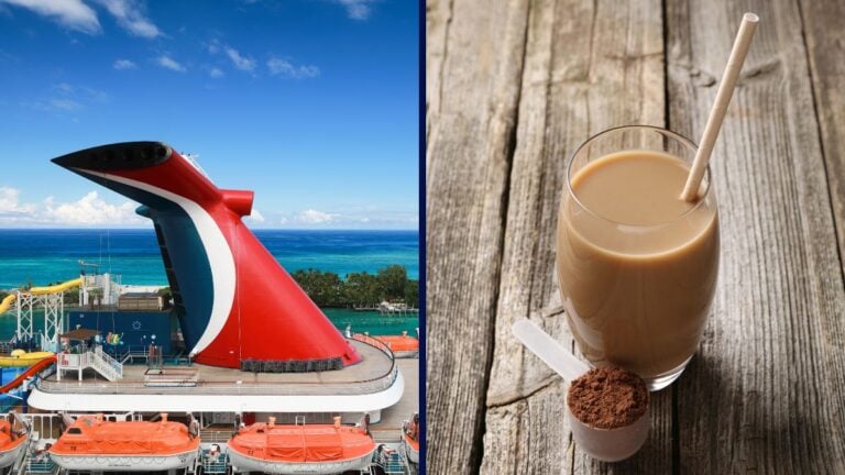 Cruise Guest Complains After Protein Shake Taken Away