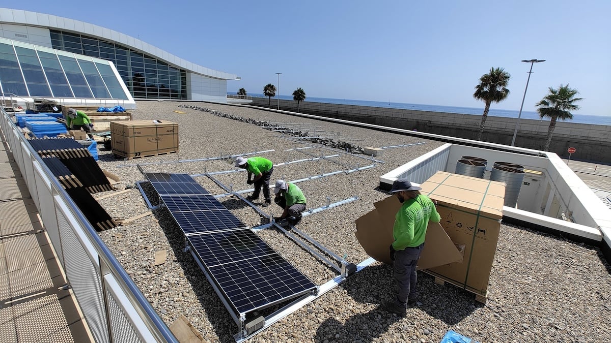 Port of Barcelona Solar Panel Installations