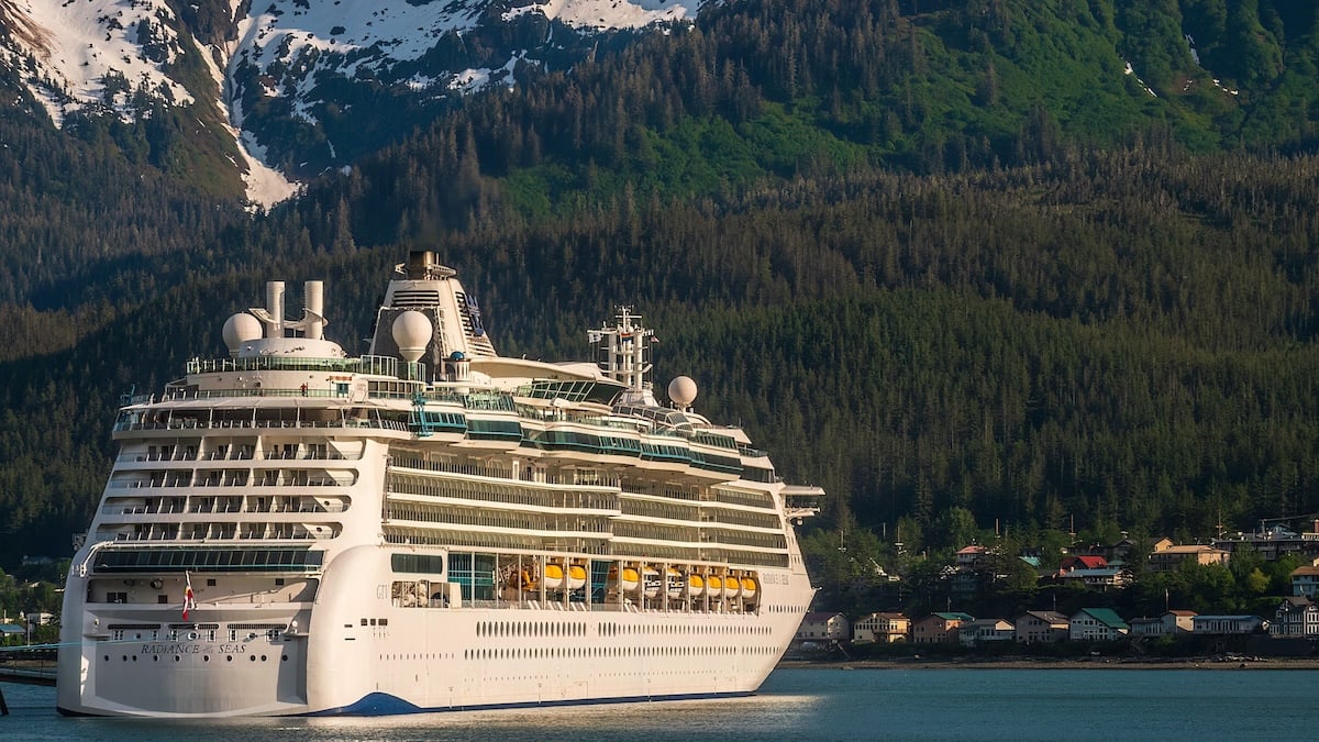 Radiance of the Seas in Juneau, Alaska
