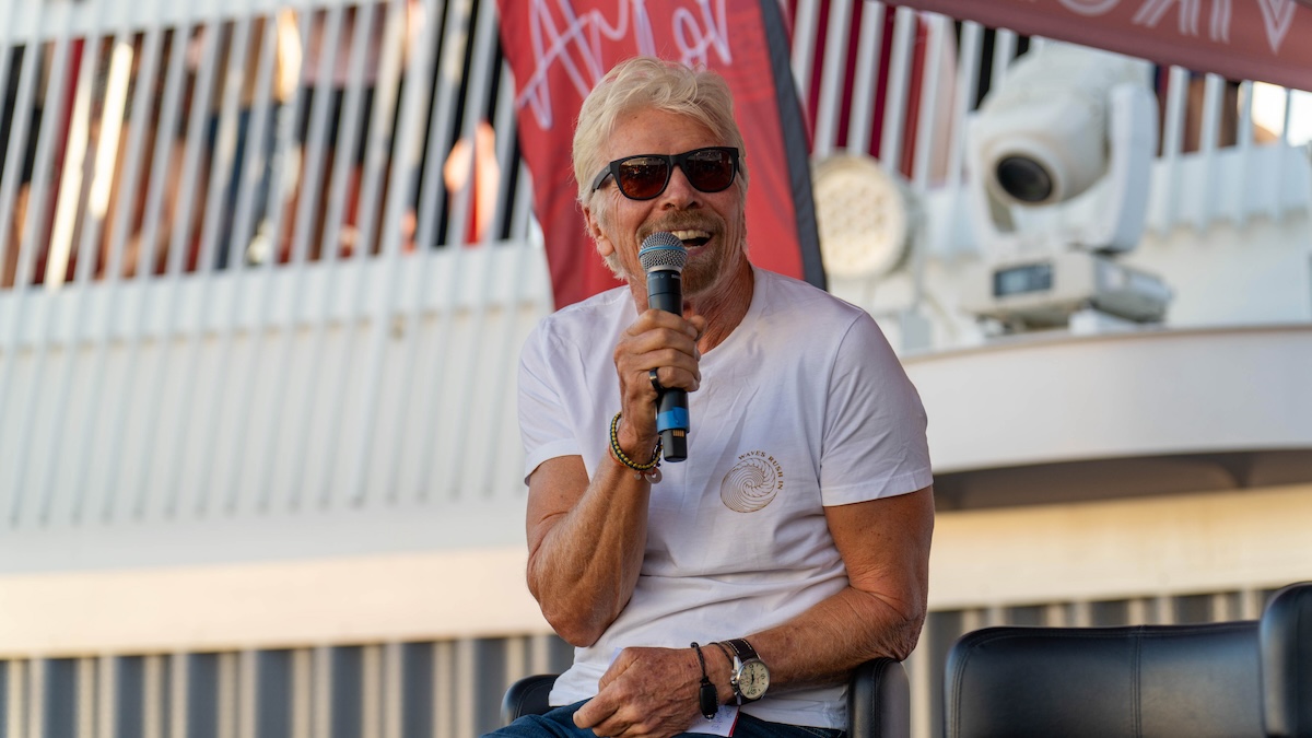 Richard Branson Celebrations Voyage Virgin Voyages