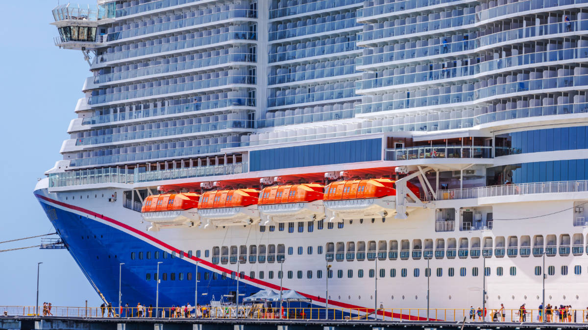 Carnival Cruise Ship in Port