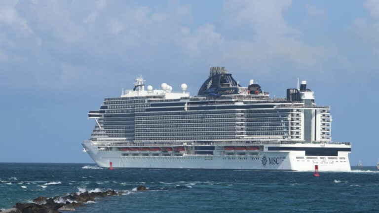 MSC Cruises Ship Changes Course to Avoid Developing Storm