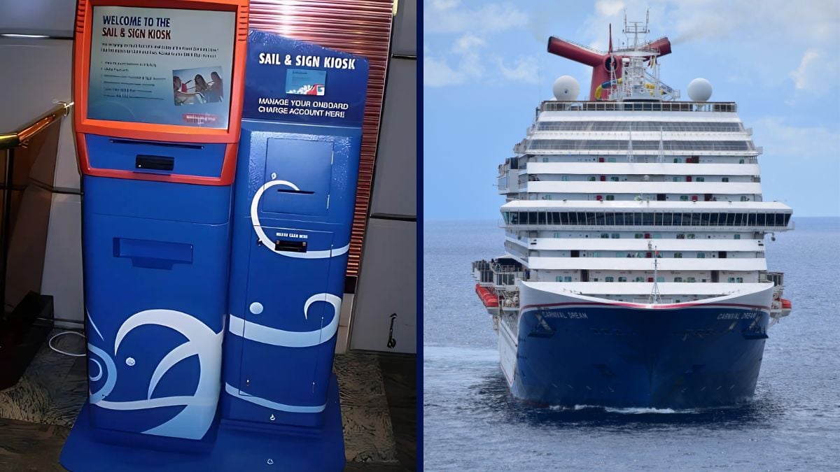 ATM Machine on Carnival Cruise