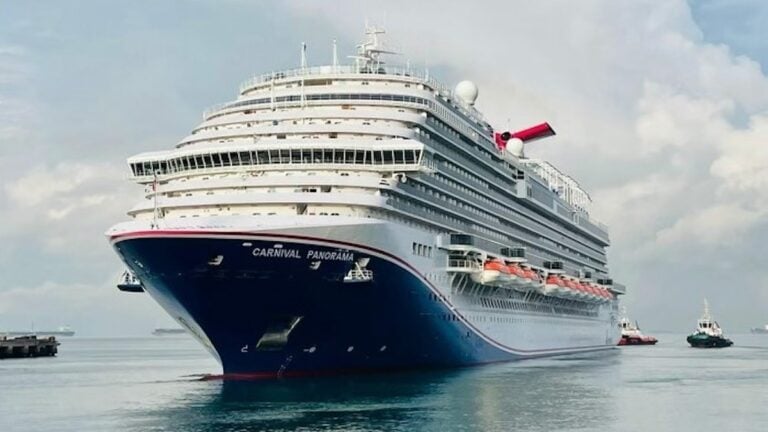 Carnival Panorama Completes Dry Dock, Final Ship to Receive New Livery