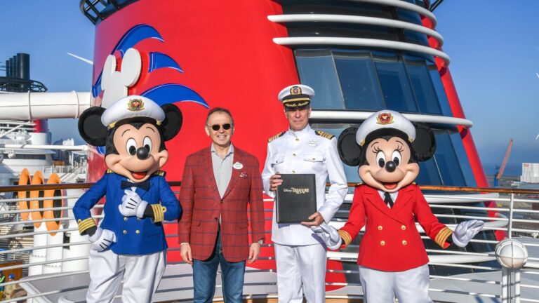 Disney Treasure Delivered Early, Set to Begin Cruises
