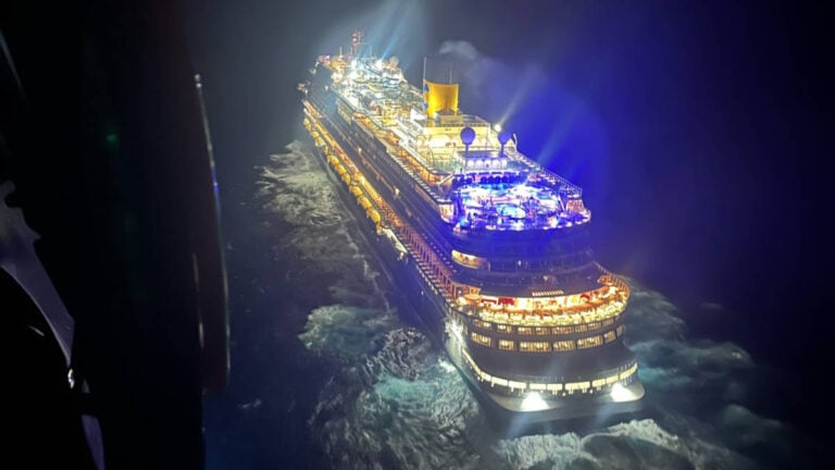 Coast Guard Makes Important Airlift From Carnival Cruise Ship