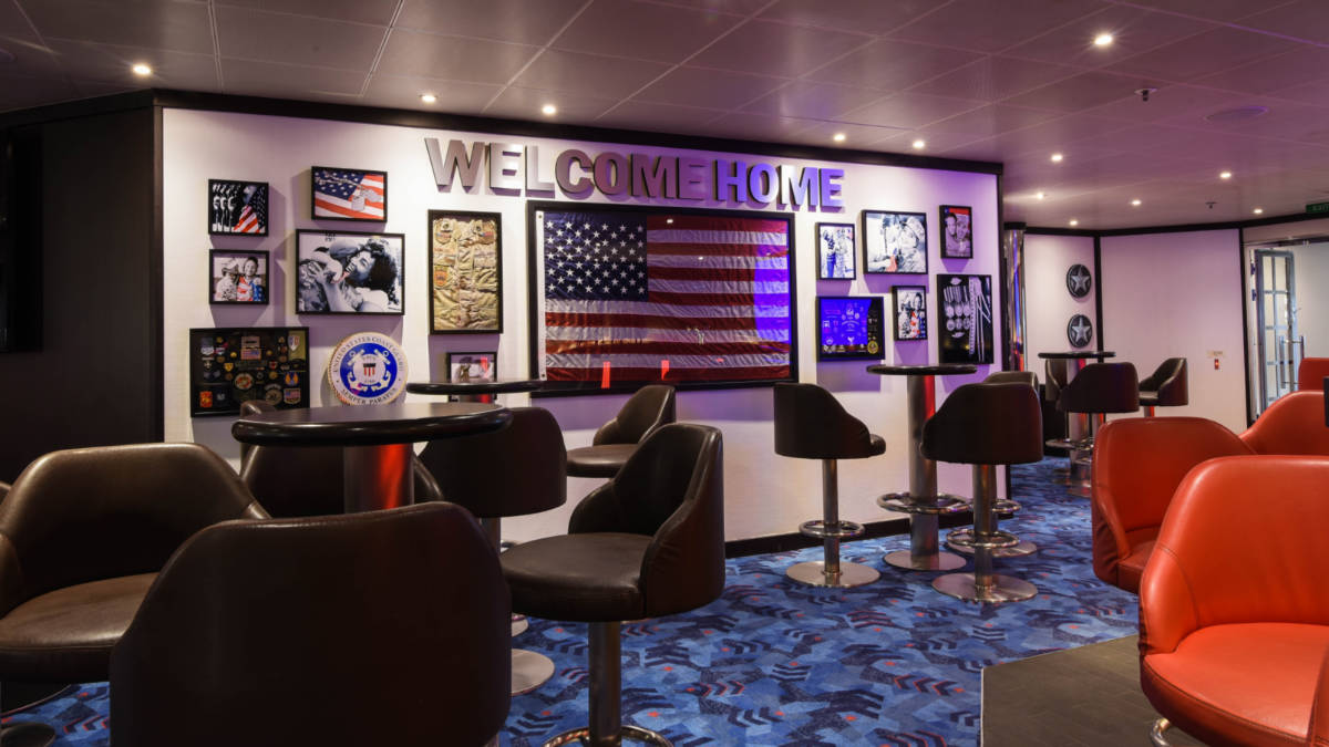 Carnival Cruise Line Heroes Wall