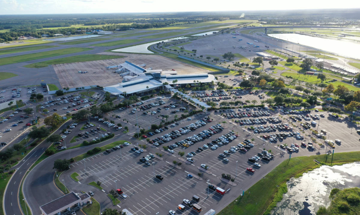 View of Daytona Airport in Florida