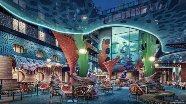 DCL Unveils Unique Dining in Disney Adventure’s Discovery Reef