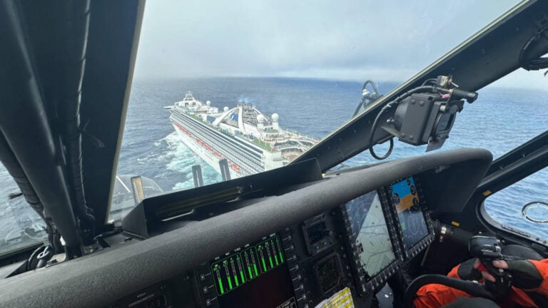 New Coast Guard Station Conducts Essential Cruise Ship Evacuation