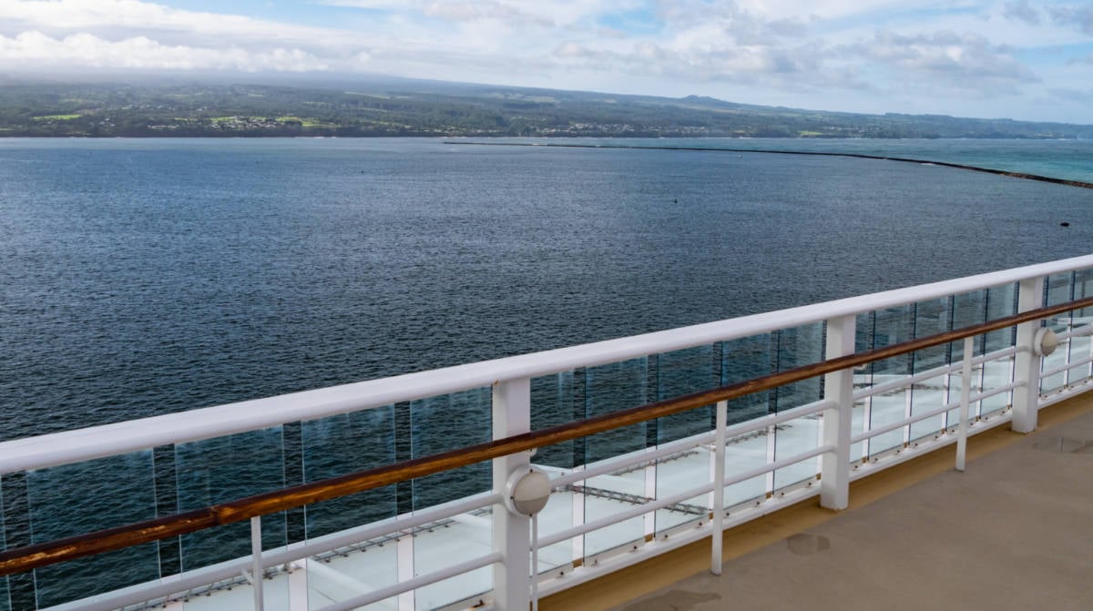 Cruise Ship Just off Hilo