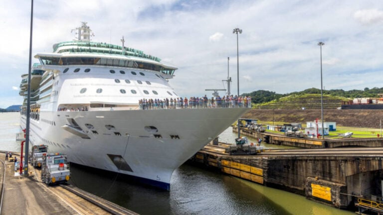 Panama Canal Launches Season With Royal Caribbean Cruise Ship
