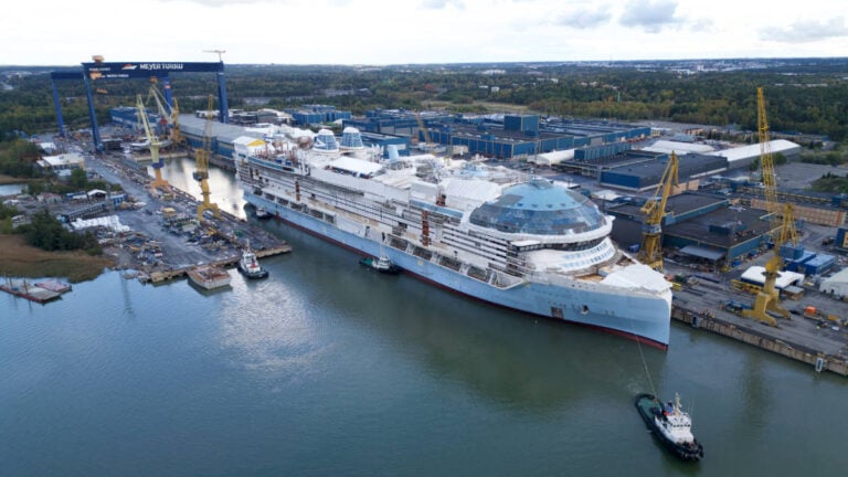 Next Icon-Class Ship Floats Out With Major Construction Milestone