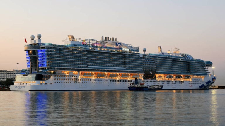 Sun Princess Unable to Complete Inaugural Crossing Due to Milton