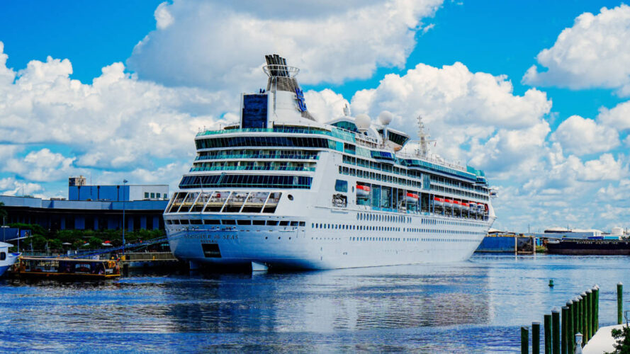 Two People Rescued After Cruise Ship Wake Sinks Their Boat